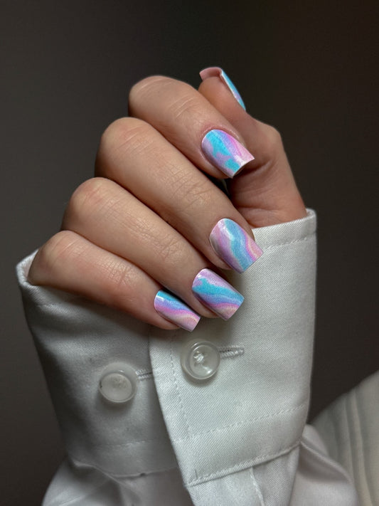 Nail decoration films for manicure - 1047R 