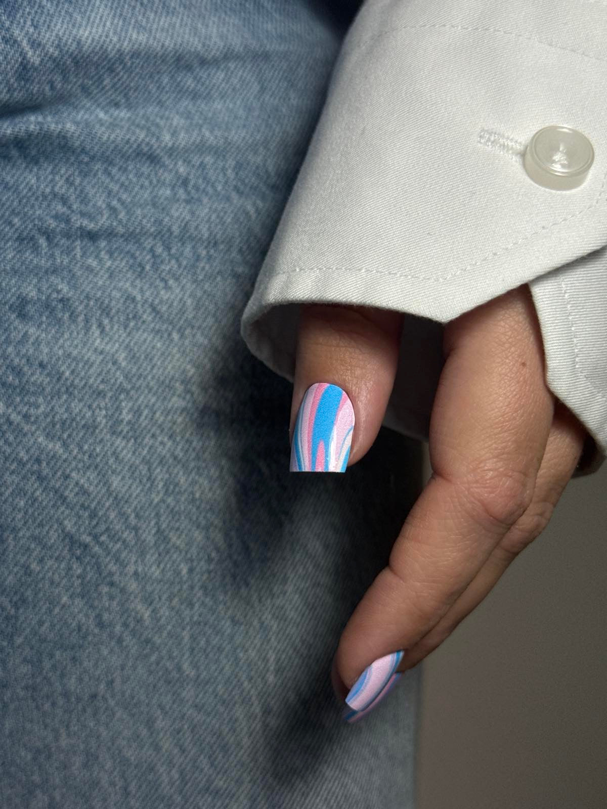 Nail decoration films for manicure - 1048R 
