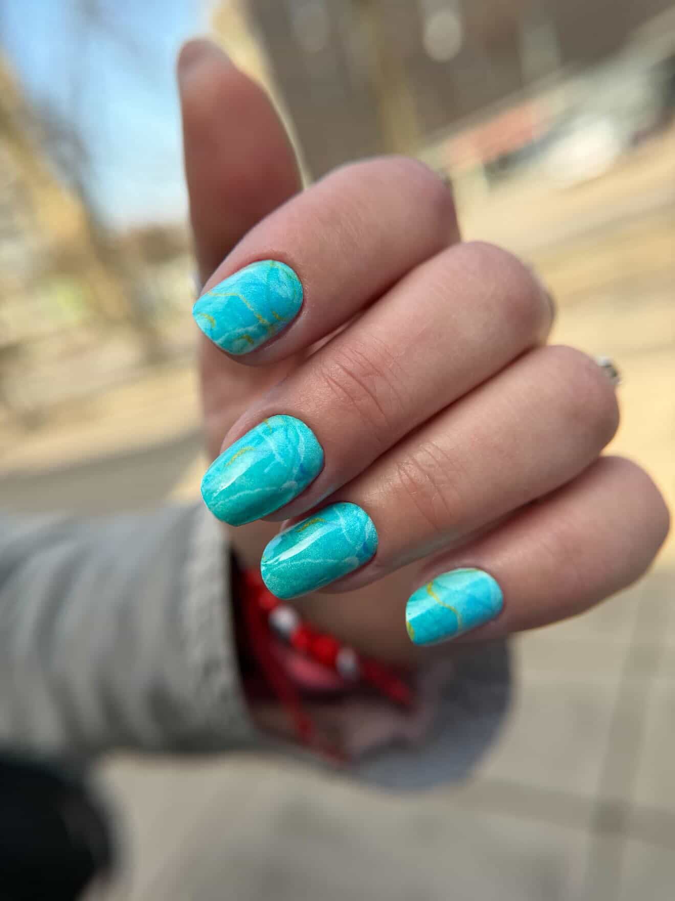 Nail decoration films for manicure - 1051R 