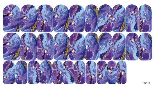 Nail decoration films for manicure  - 1054R 