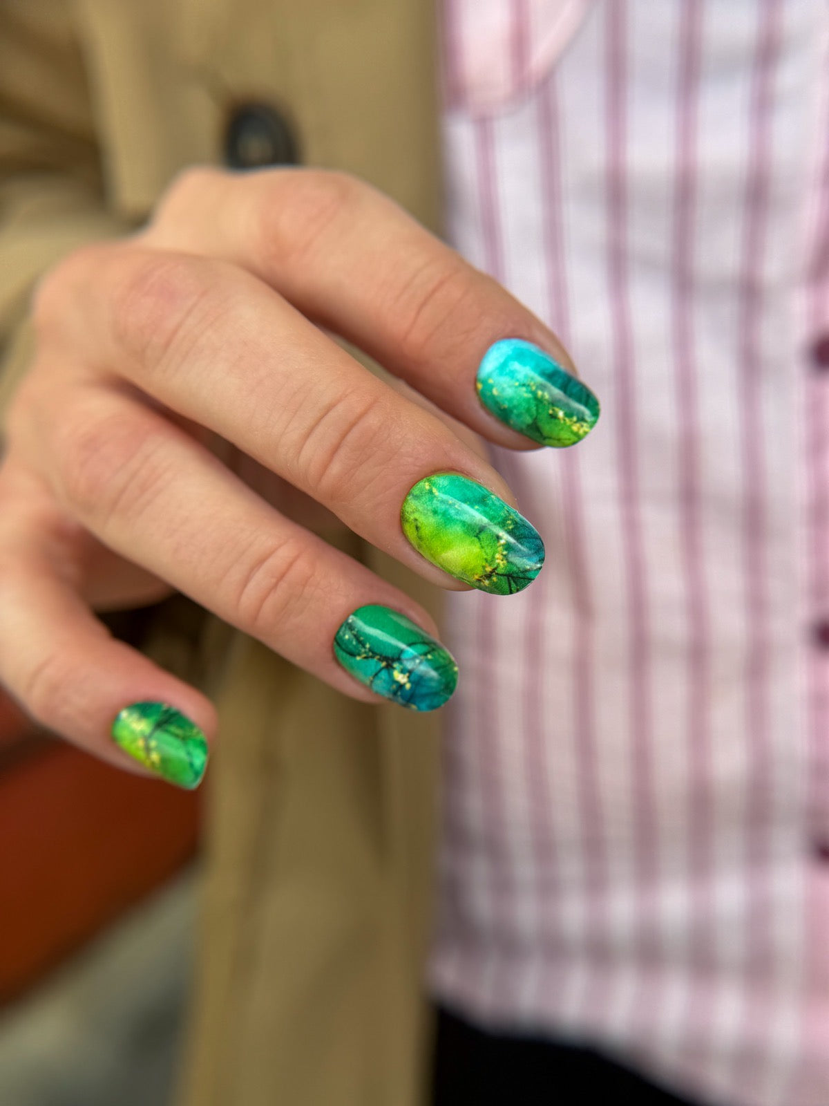 Nail decoration films for manicure - 1055R 