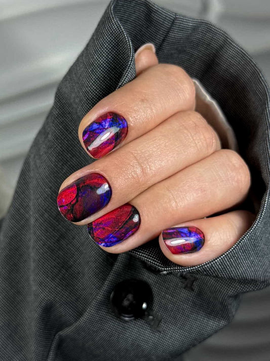 Nail decoration films for manicure - 1056R 