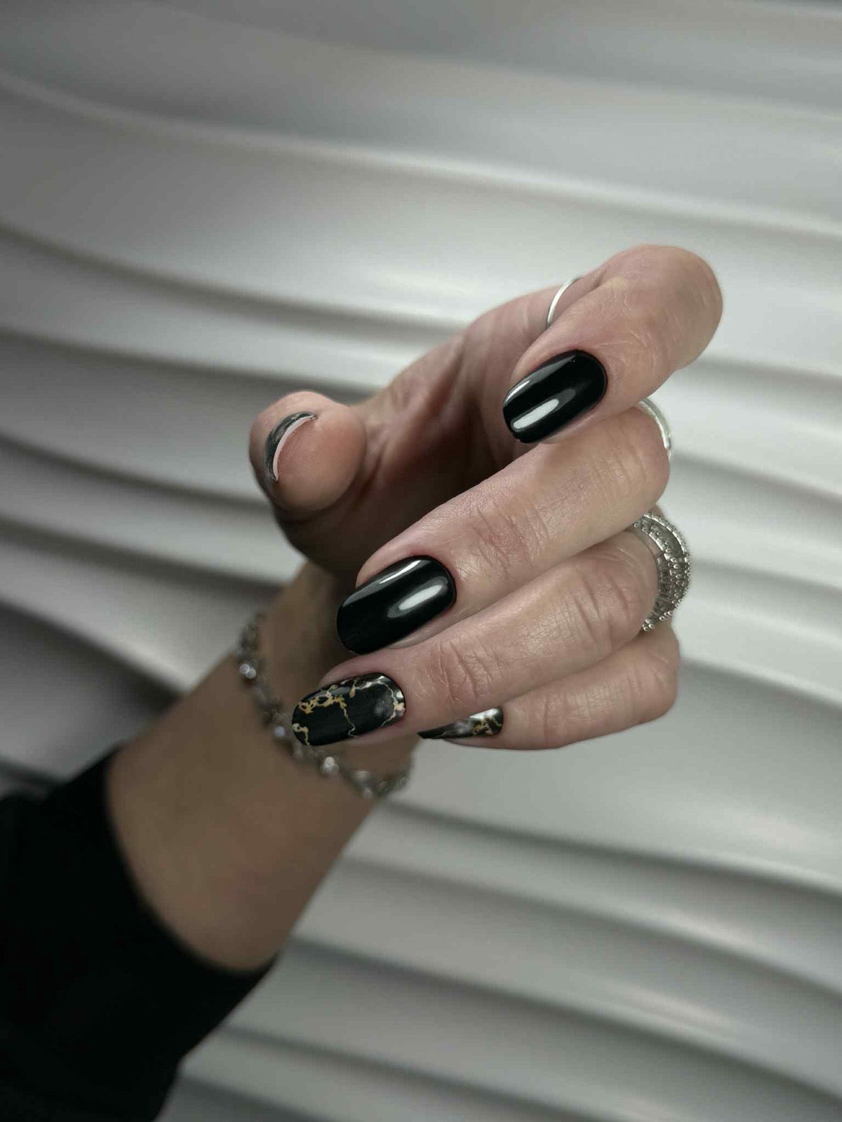 Nagų dekoravimo plėvelės manikiūrui - 1058R