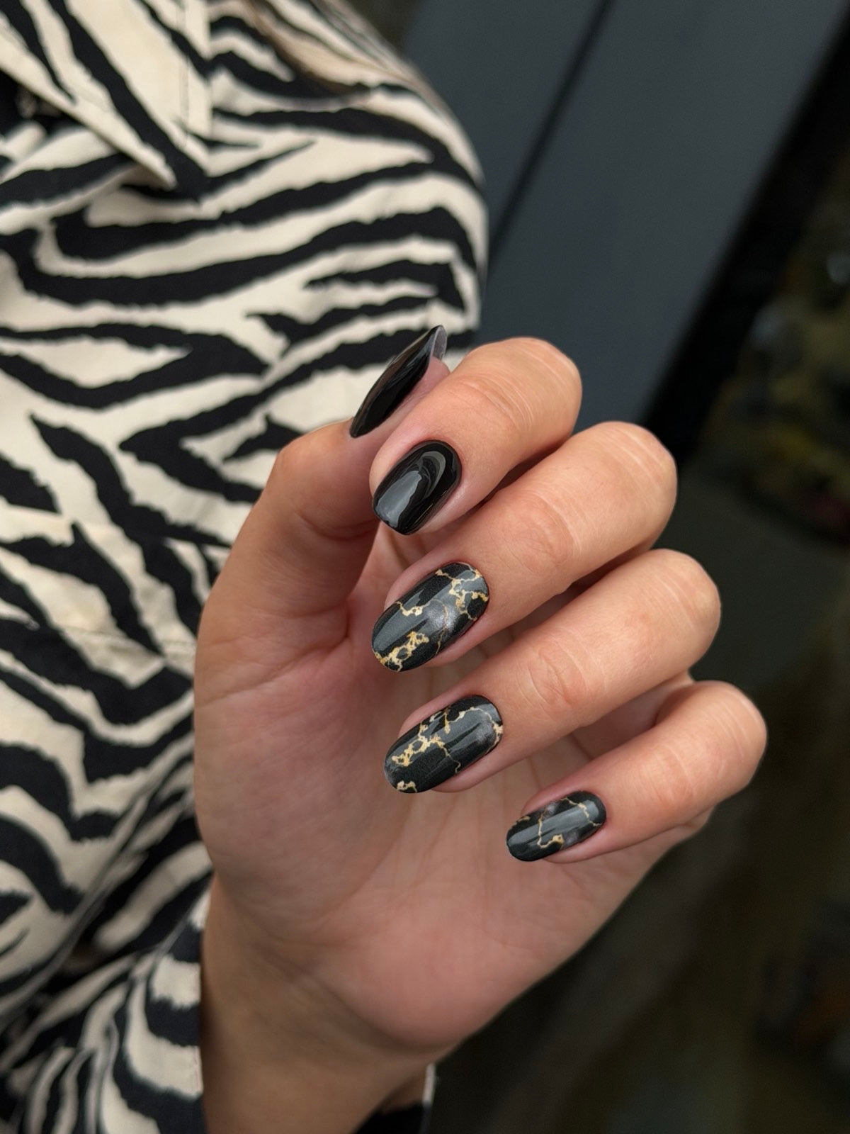 Nail decoration films for manicure - 1058R 
