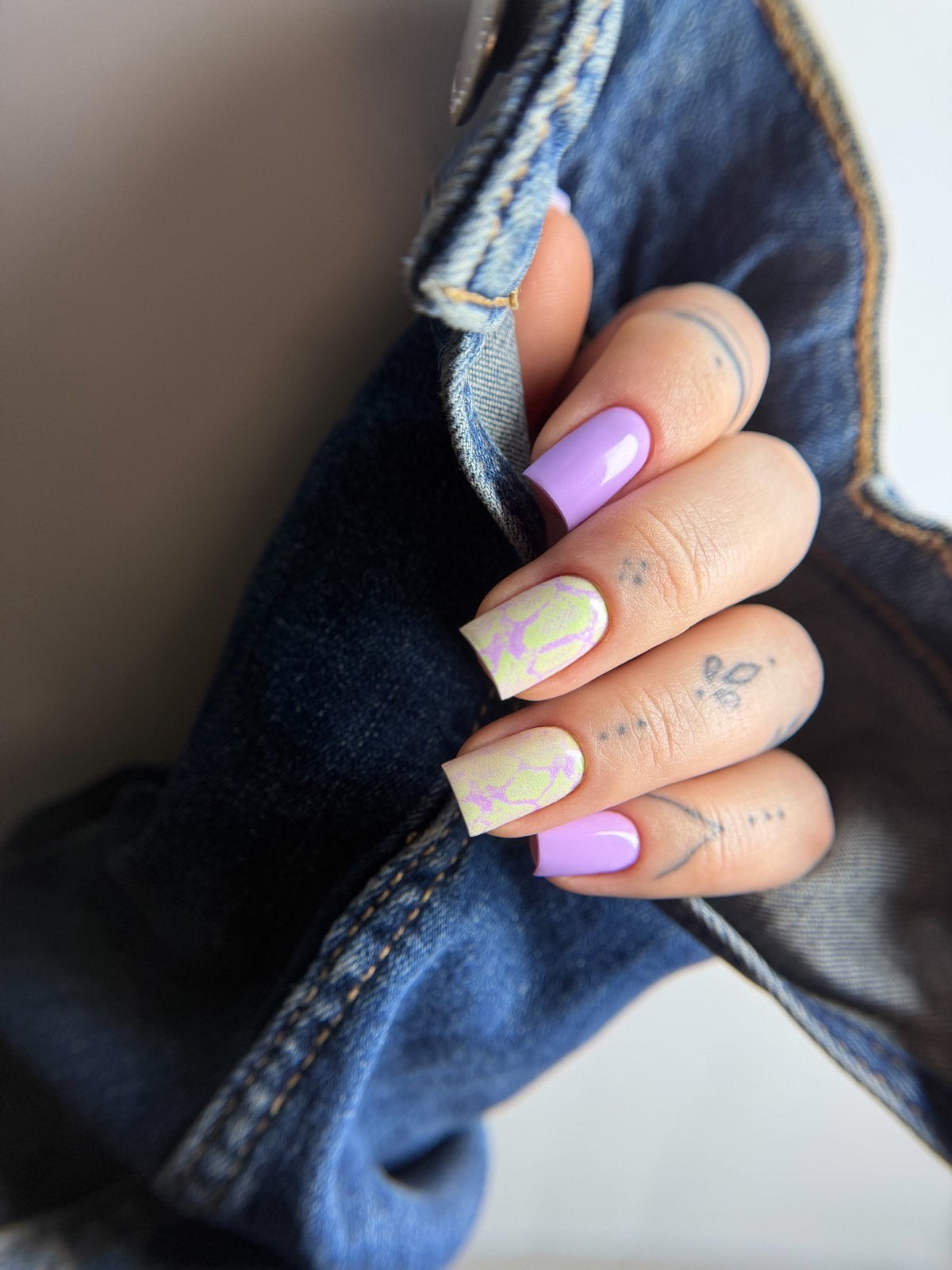 Nagų dekoravimo plėvelės manikiūrui - 1059R