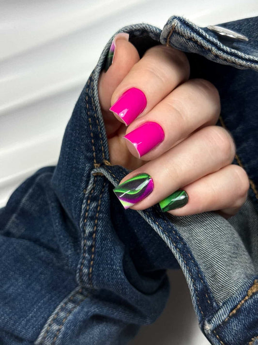 Nail decoration films for manicure - 1062R 