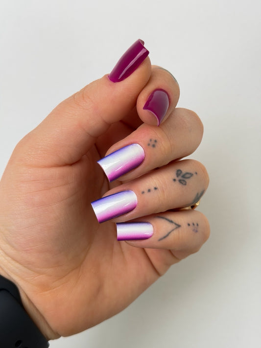 Nail decoration films for manicure - 1107R 