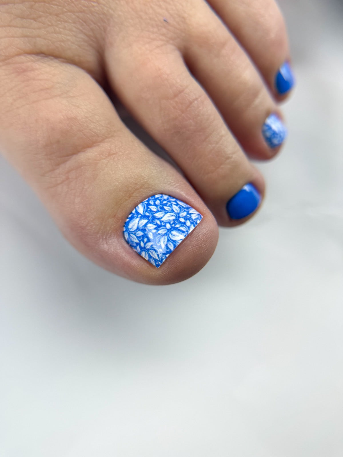 Nail decoration films for pedicure - 1078K 