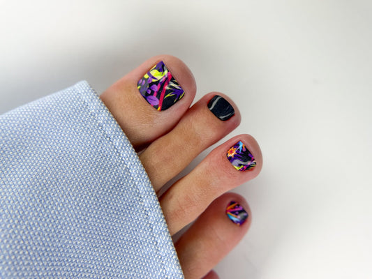 Nail decoration films for pedicure - 1088K 