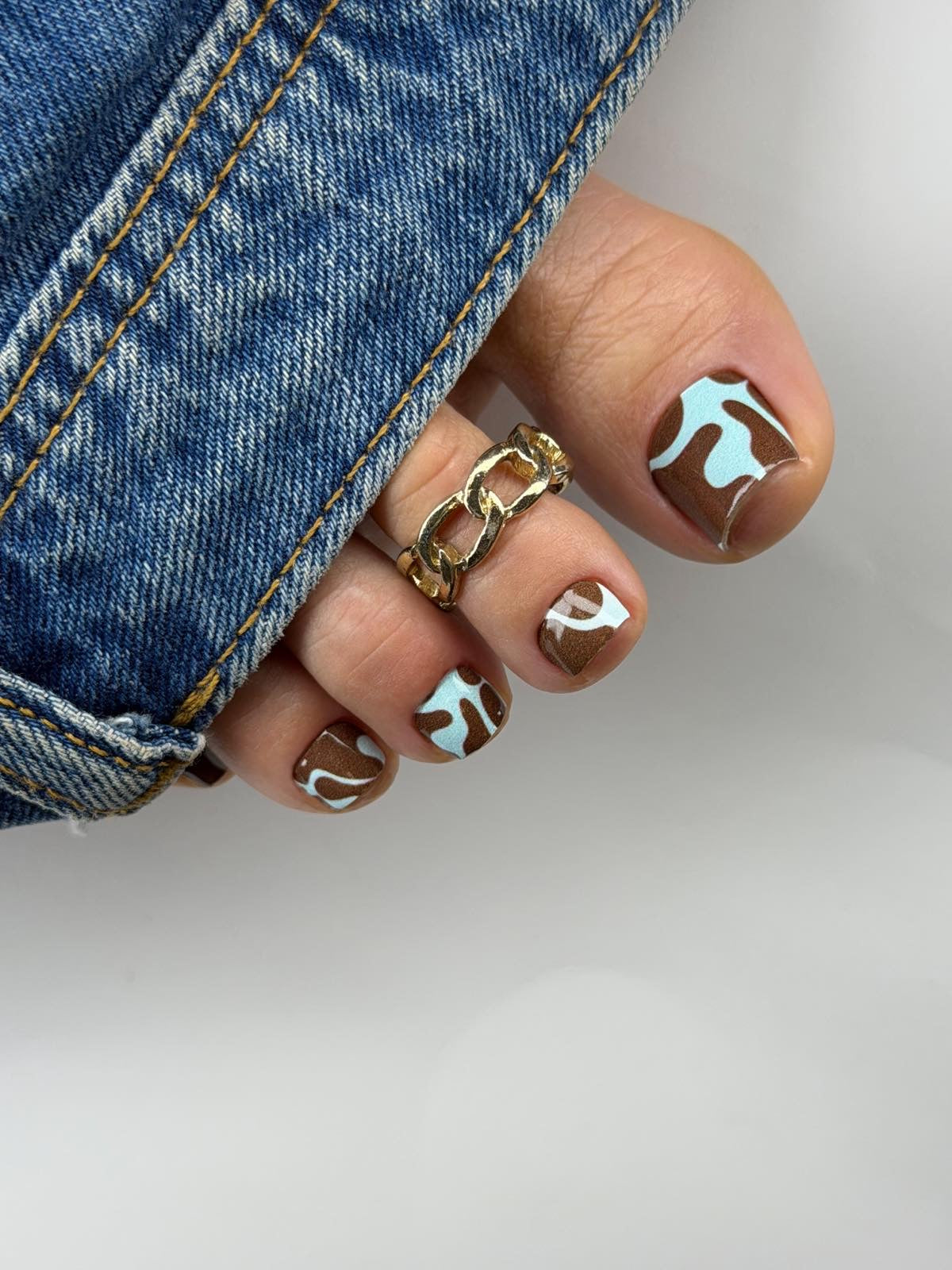 Nail decoration films for pedicure - 1098K 