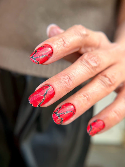 Nail decoration films for manicure - 1119R 