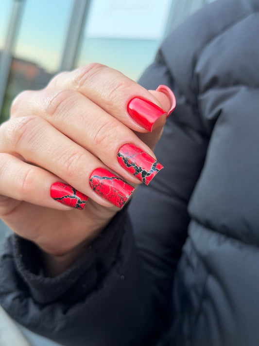 Nail decoration films for manicure - 1119R 