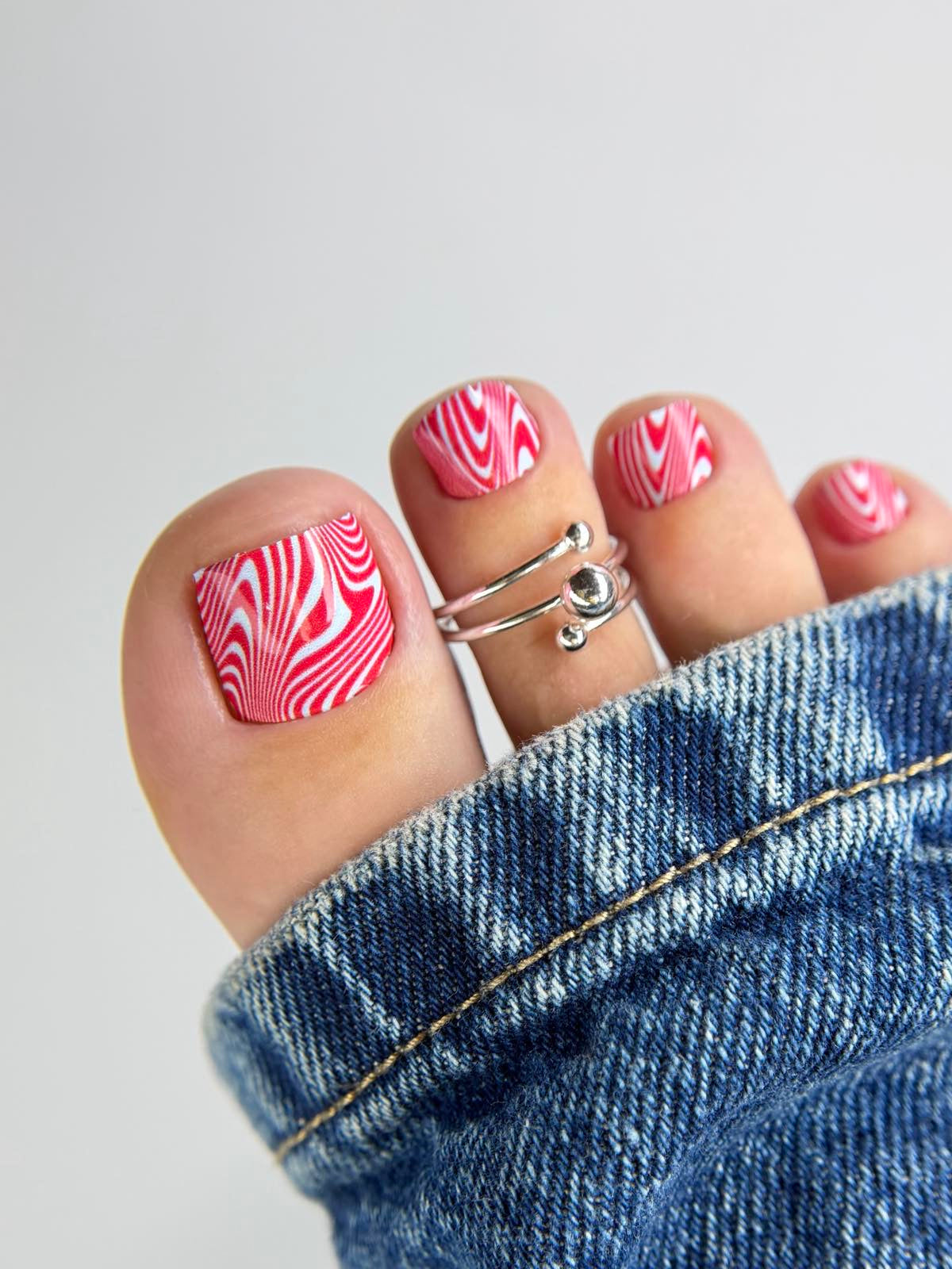 Nail decoration films for pedicure - 1120K 