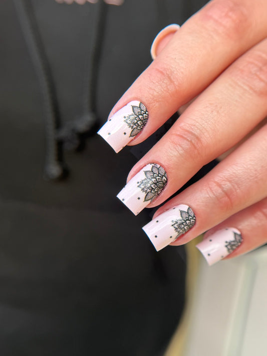 Nail decoration films for manicure - 1128R 