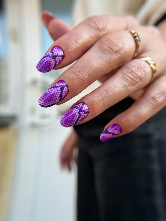 Nail decoration films for manicure - 1129R 