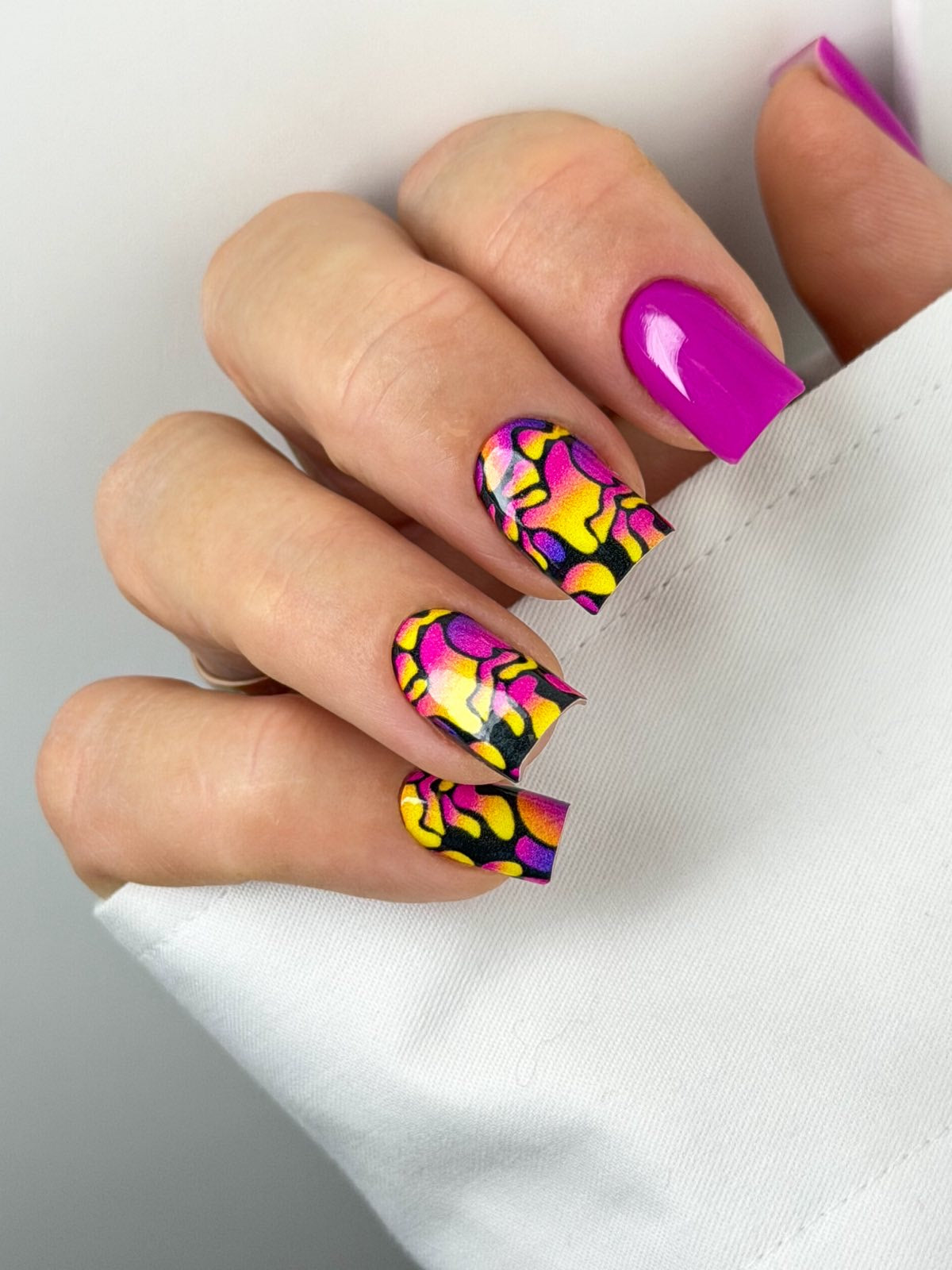 Nail decoration films for manicure - 1134R 