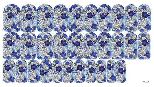 Nail decoration films for manicure - 1142R 
