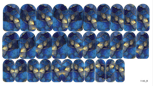 Nail decoration films for manicure - 1145R 