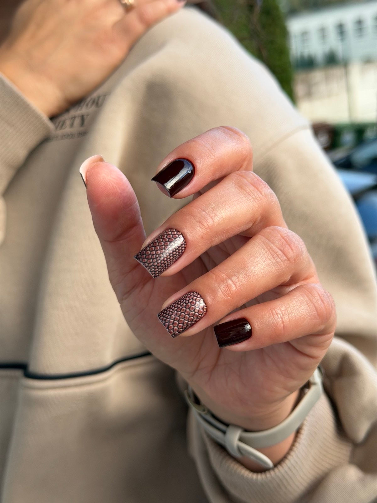Nail decoration films for manicure - 1164R 