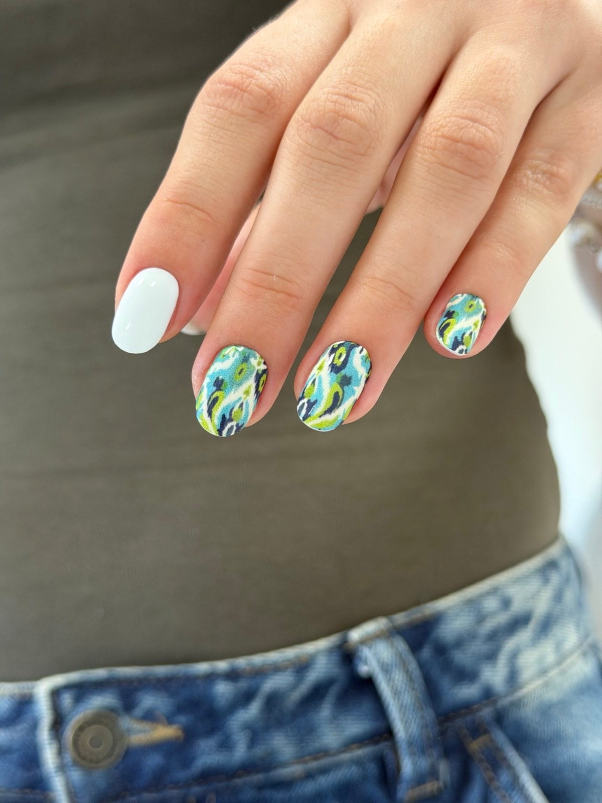 Nail decoration films for manicure - 1167R 