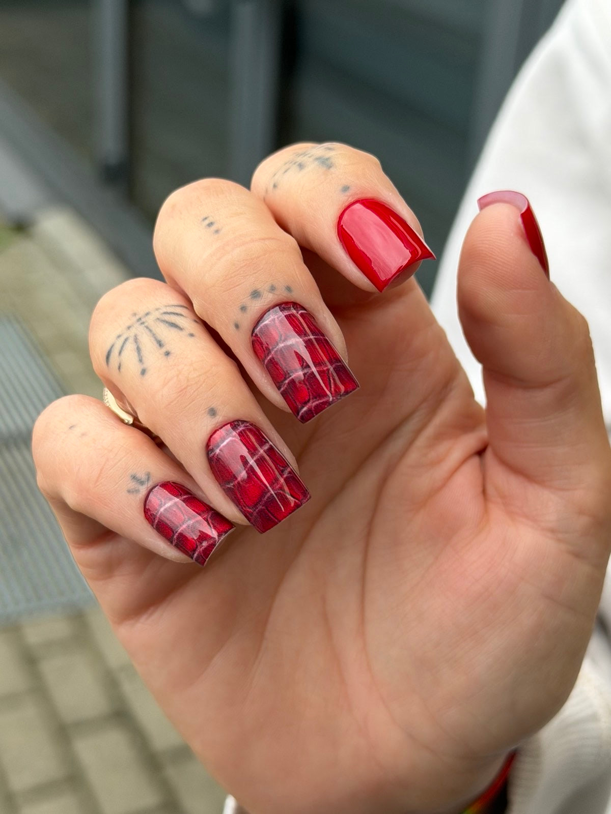 Nail decoration films for manicure - 1169R 