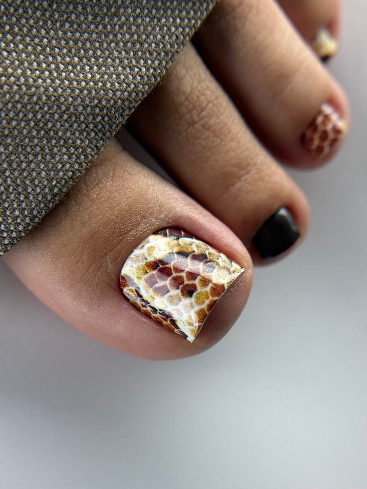 Nail decoration films for pedicure - 1170K 