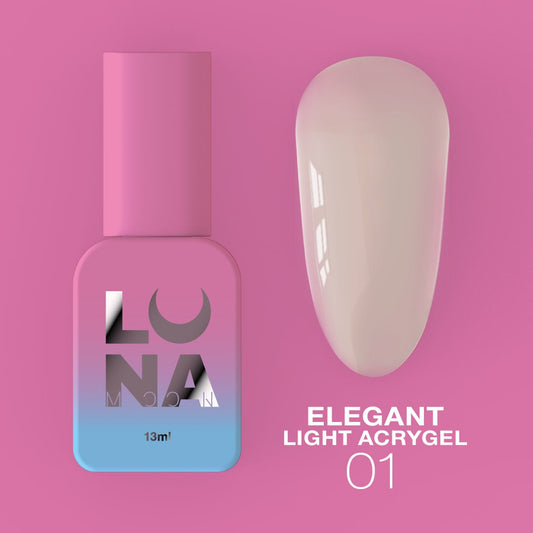 LUNAMOON Light Acrygel ELEGANT 01 -13ml