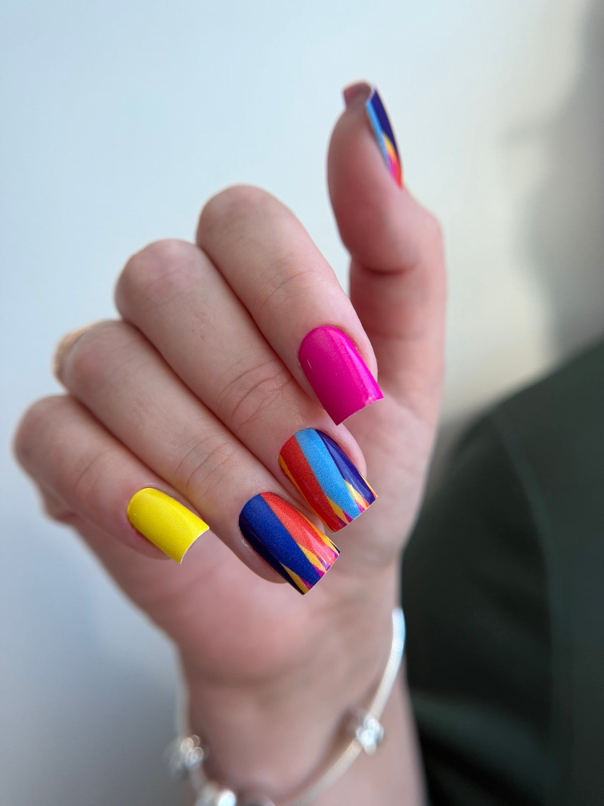 Nail decoration films for manicure - 1022R 