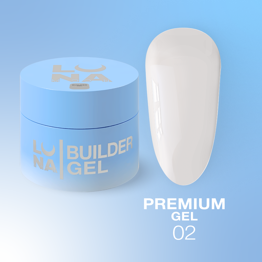 LUNAMOON priauginimo gelis Premium Gel 02 -15ml