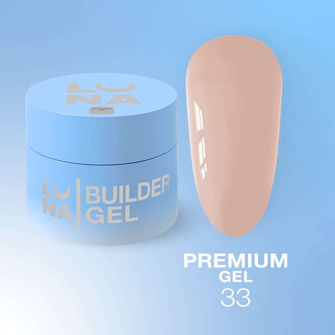 LUNAMOON priauginimo gelis Premium Gel 33 -15ml
