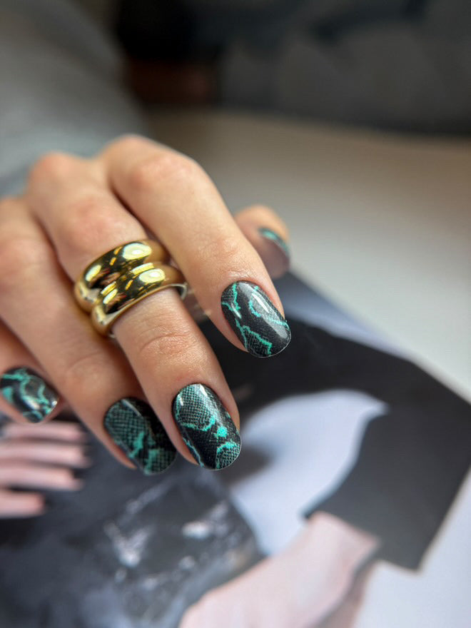 Nagų dekoravimo plėvelės manikiūrui - 0020R